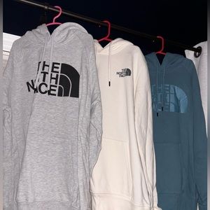 3 pack north face hoodies